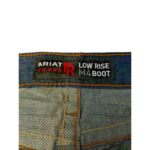 ARIAT M4 Jeans Flame Resistant NEW with Tags Mens Sz 38/34 Low Rise Boot Cut - Picture 7 of 9